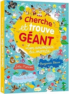 Cherche et trouve géant – Animaux du monde