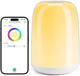 Meross Lampe de Chevet Tactile WiFi