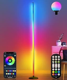 KingSom 175cm Lampadaire d'Angle LED