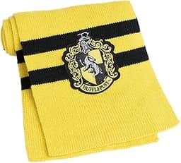 Funidelia Écharpe Harry Potter Poudlard – Poufsouffle (Licence officielle)