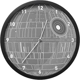 Horloge Murale Étoile de la Mort