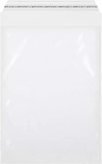 Lot de 100 sachets autocollants en film plastique de 225 x 310 mm, au format A4, transparents, antistatiques