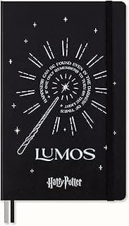 Moleskine Monde des Sorciers de Harry Potter Collection Sortilèges Lumos Notebook