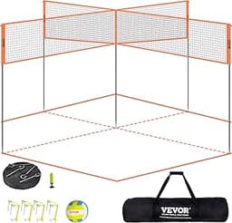 VEVOR – Filet volley 4 carrés