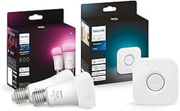 Philips Hue Kit de Démarrage Ambiance Blanc et Couleur