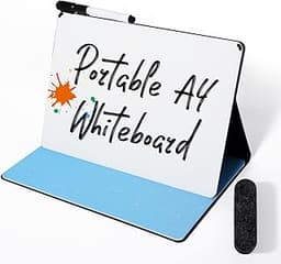 AGM Tableau blanc A4 double face portable