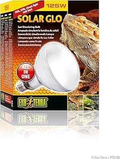 Exo Terra Solar Glo 125 W – lampe soleil tout‑en‑un, douille E27
