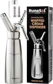 Runesol Siphon Chantilly Inox Professionnel 500ml