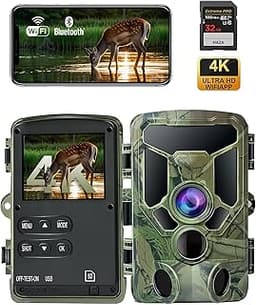 HAZA 4K Caméra de Chasse WiFi