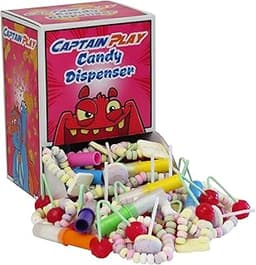 CAPTAIN PLAY Retro Box Candy Dispenser