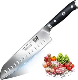 SHAN ZU Couteau Santoku