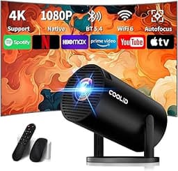 Mini Vidéoprojecteur 1080P avec Android TV