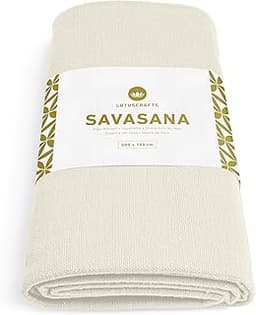 Lotuscrafts Couverture de Yoga en Coton Bio