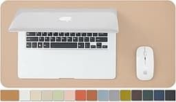 Sous-main de bureau en liège abricot