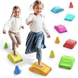 Tigerhu Pierre d'Équilibre pour Enfants, Ensemble de 7 Pièces
