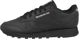 Reebok Baskets Classiques en Cuir Noir