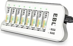 Kit piles + chargeur EBL AAA