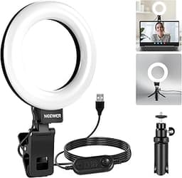 NEEWER Basic 5" Ring Light avec Clip et Trépied
