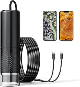 Microscope numérique USB, Endoscope de grossissement 50X-1600X Portable AOPICK