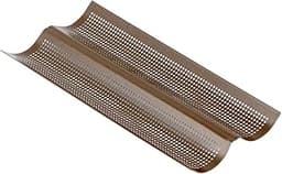 Plaque à 2 baguettes perforée GOBEL