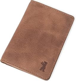 Berliner Bags Porte-Cartes en Cuir Vintage Porto avec Protection RFID
