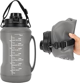 Gourde en Silicone Pliable