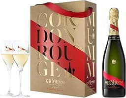MUMM - Coffret Champagne - Cordon Rouge - + 2 flûtes