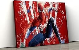 52 North – Impression sur toile encadrée de Spider Man