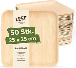 Assiettes palmier x50