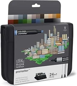 W&N Promarker Set x24 Architecture