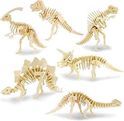 Dinosaures en bois