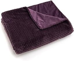 Plaid damier prune Amadeus