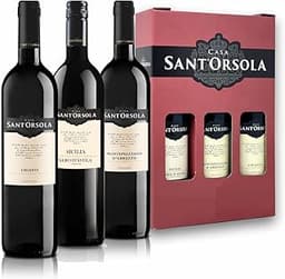Trio de vins Sant'Orsola