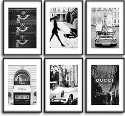 MONOKO® - Lot de 6 posters de salon
