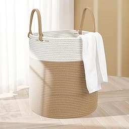 Panier à linge tressé