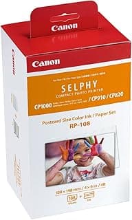 Canon SELPHY RP-108 lot encre + papier