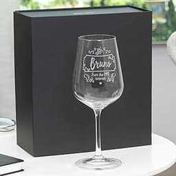Verre à vin personnalisé