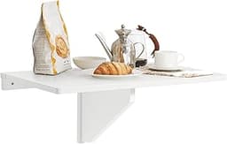 SoBuy Table Murale Rabattable en Bois