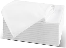 12 serviettes de table 100 % coton AiQInu