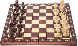 Échecs en bois AMBASADOR 52 cm