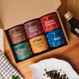 Coffret "Explorateur de saveurs" de 6 épices exotiques