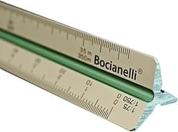 Règle triangulaire aluminium