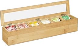 Boîte à thé bambou