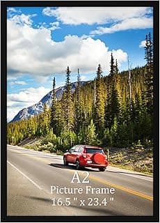 Cadre A2 en aluminium noir