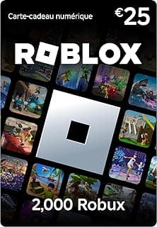 Carte cadeau Roblox 2 000 Robux
