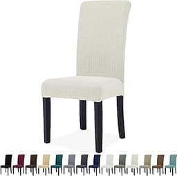 YSTELLAA Extensible Housse De Chaise 4 Pièces