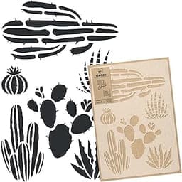 NAKLEO Pochoir Cactus