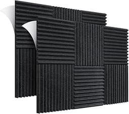 Wemk Panneaux de Mousse Acoustique, Lot de 12