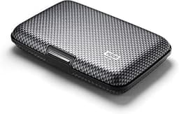Porte-Cartes en Aluminium Effet Carbone