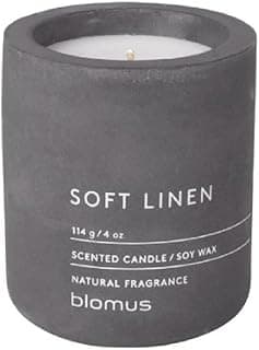 blomus FRAGA Bougie parfumée, aimant, béton